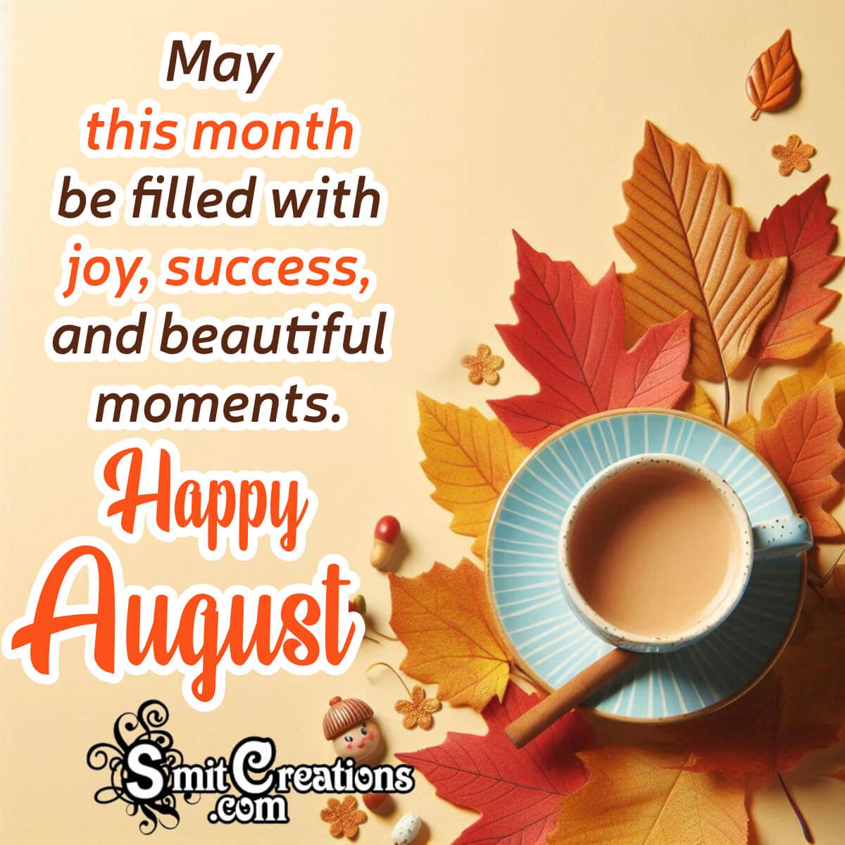 Happy August Greeting Pic