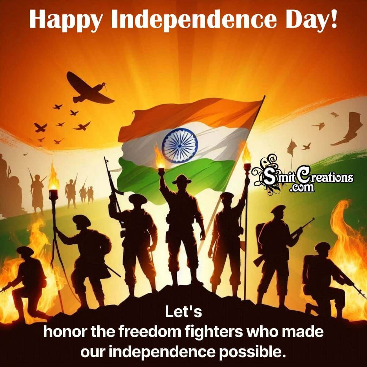 Happy Independence Day Best Message Image