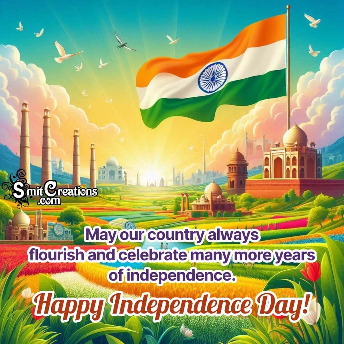 Happy Independence Day Message Image