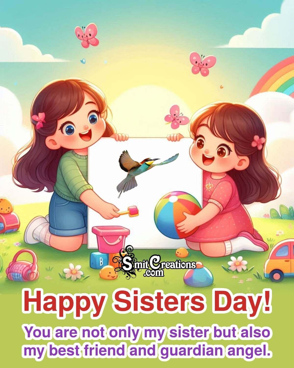 Sisters Day Greeting Pic