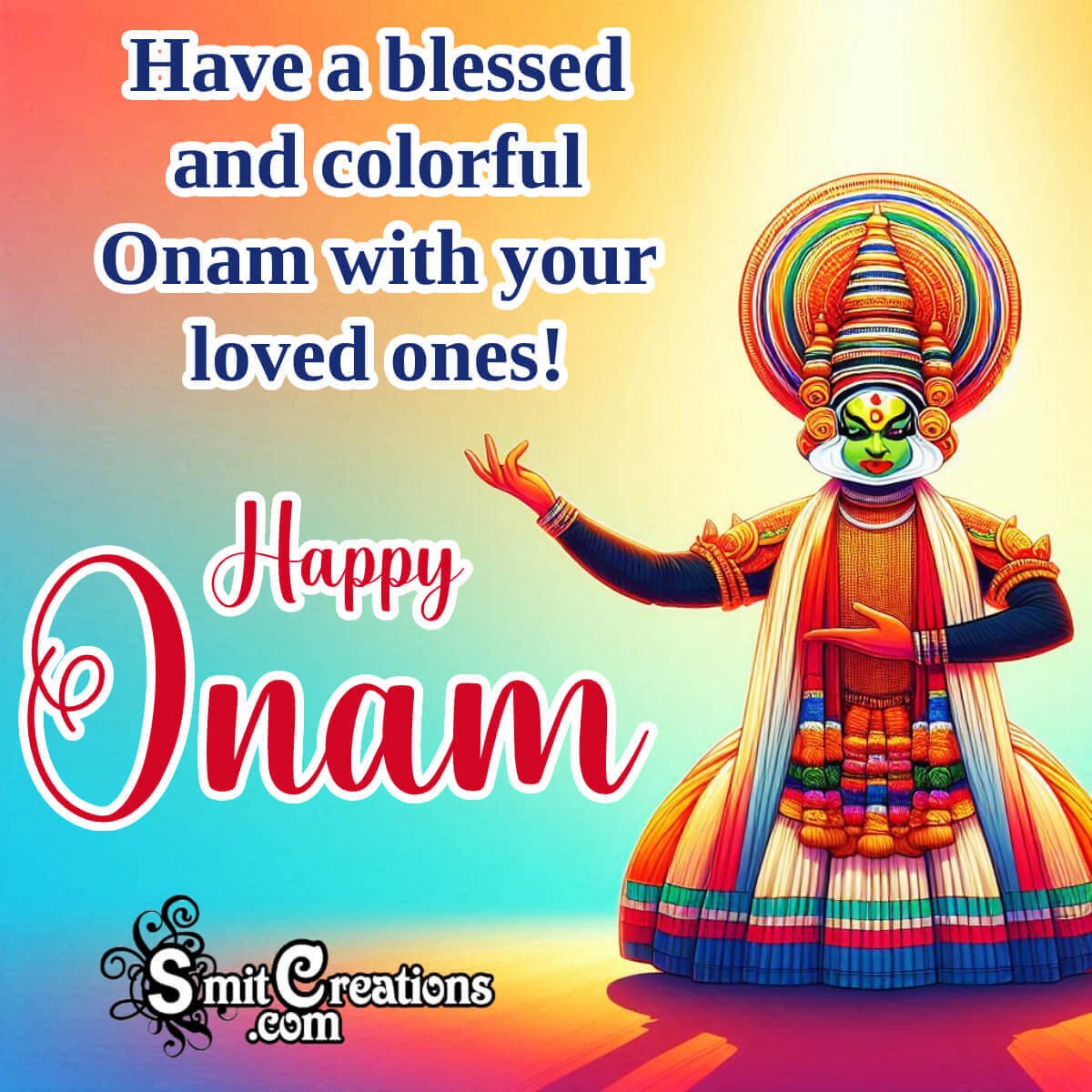 Blessed Onam Wish Picture