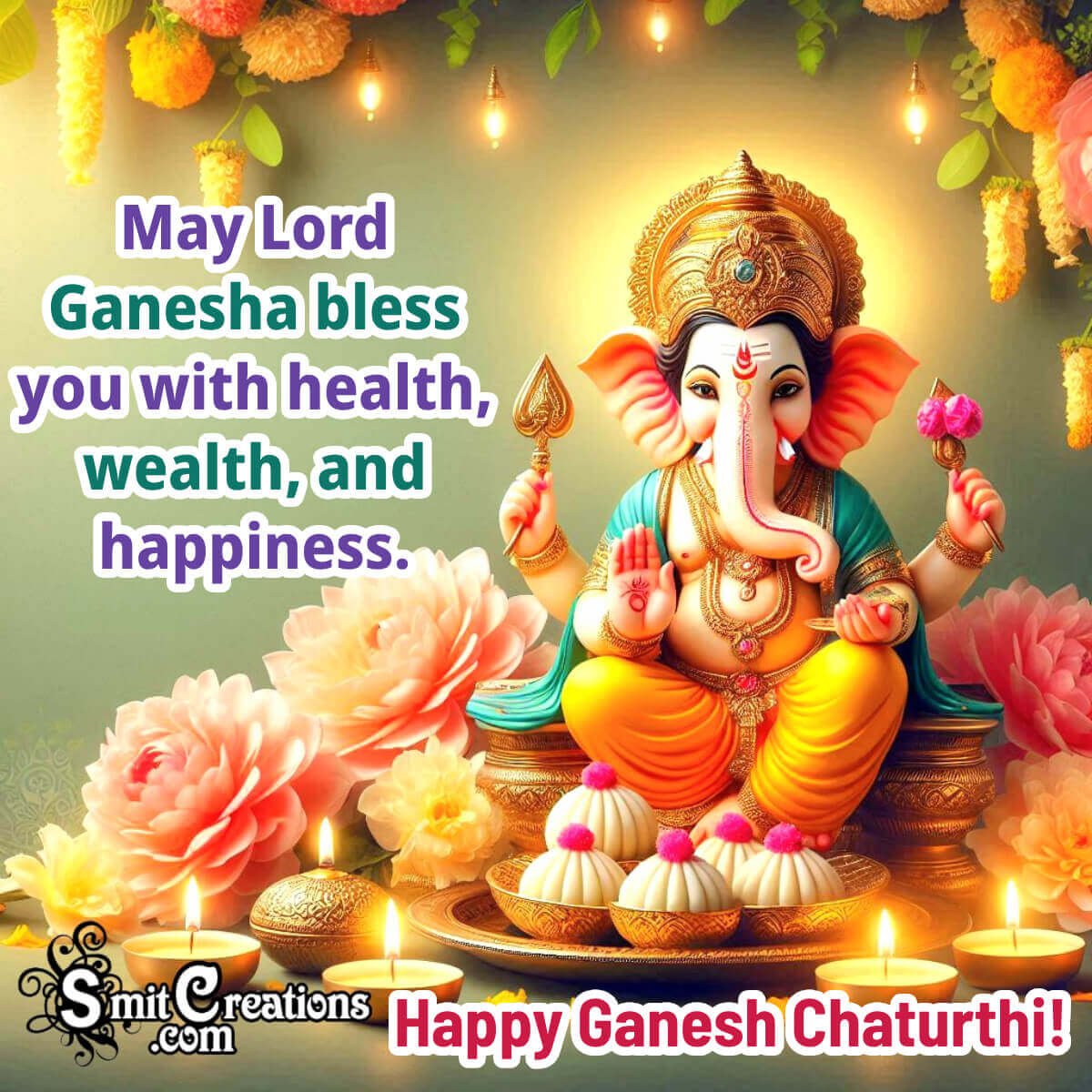 Ganesh Chaturthi Greeting Image