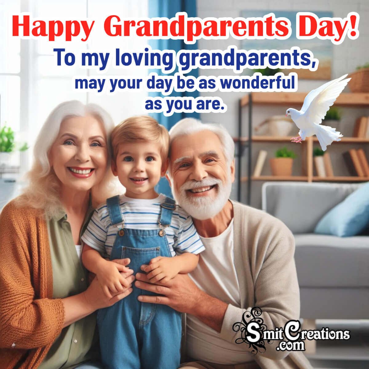 Grandparents Day Wishing Picture