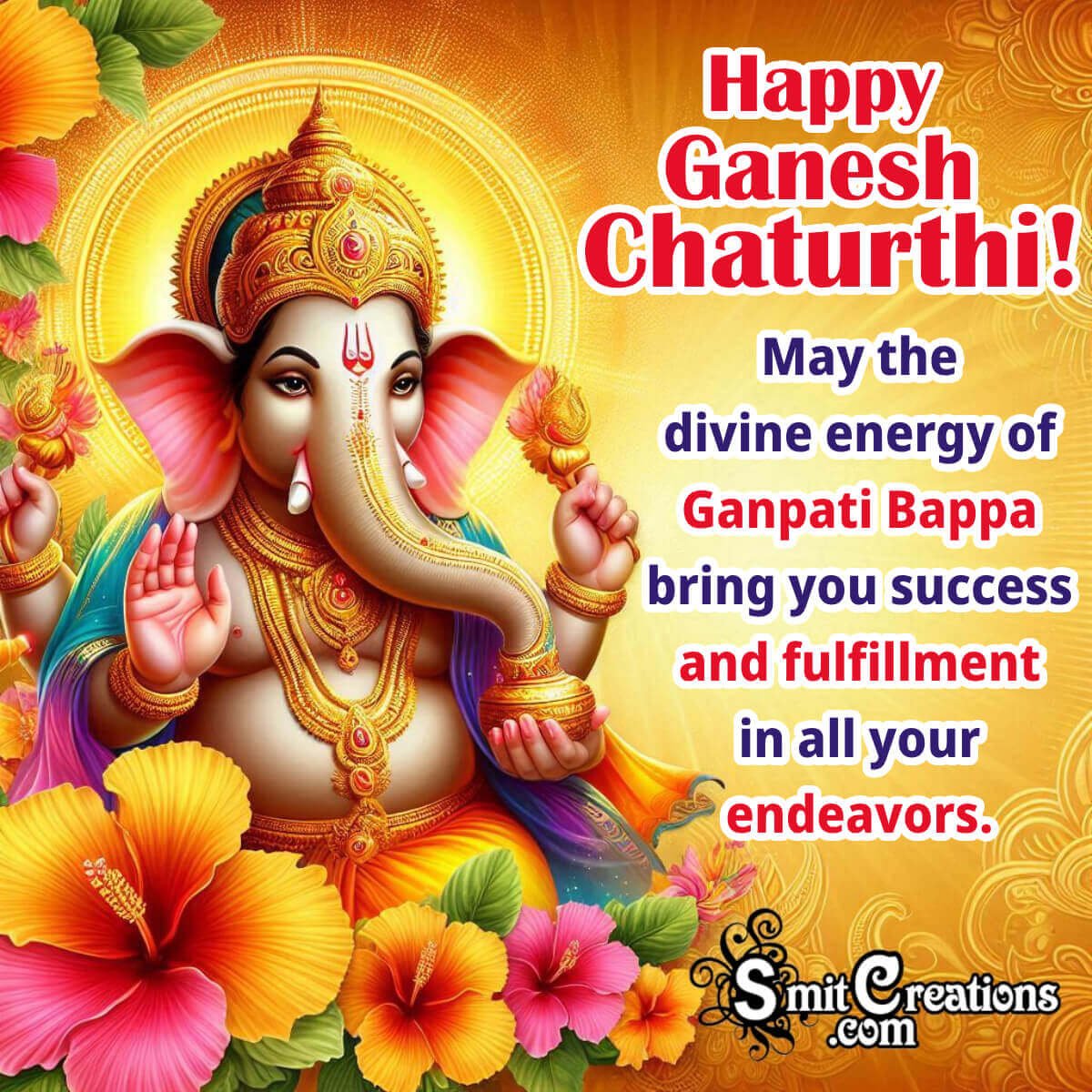 Happy Ganesh Chaturthi Wish Photo