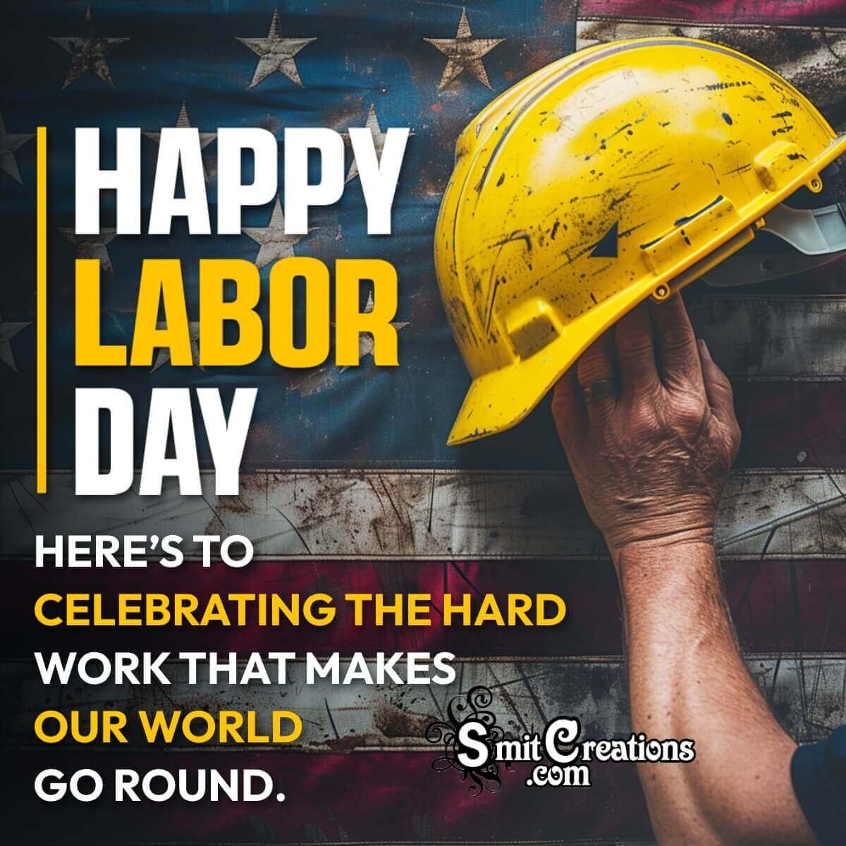 Happy Labor Day Greeting Pic