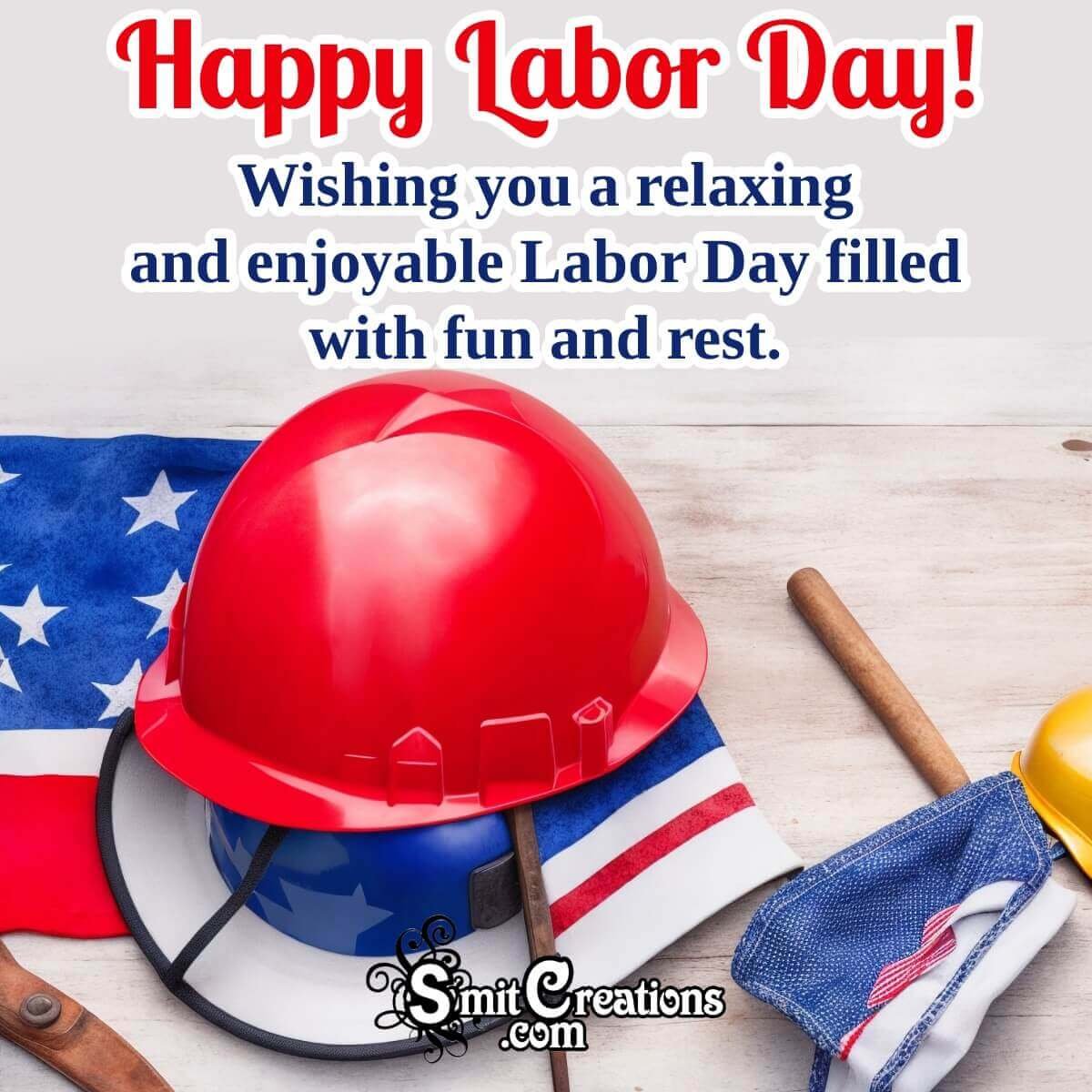 Happy Labor Day Wishing Image