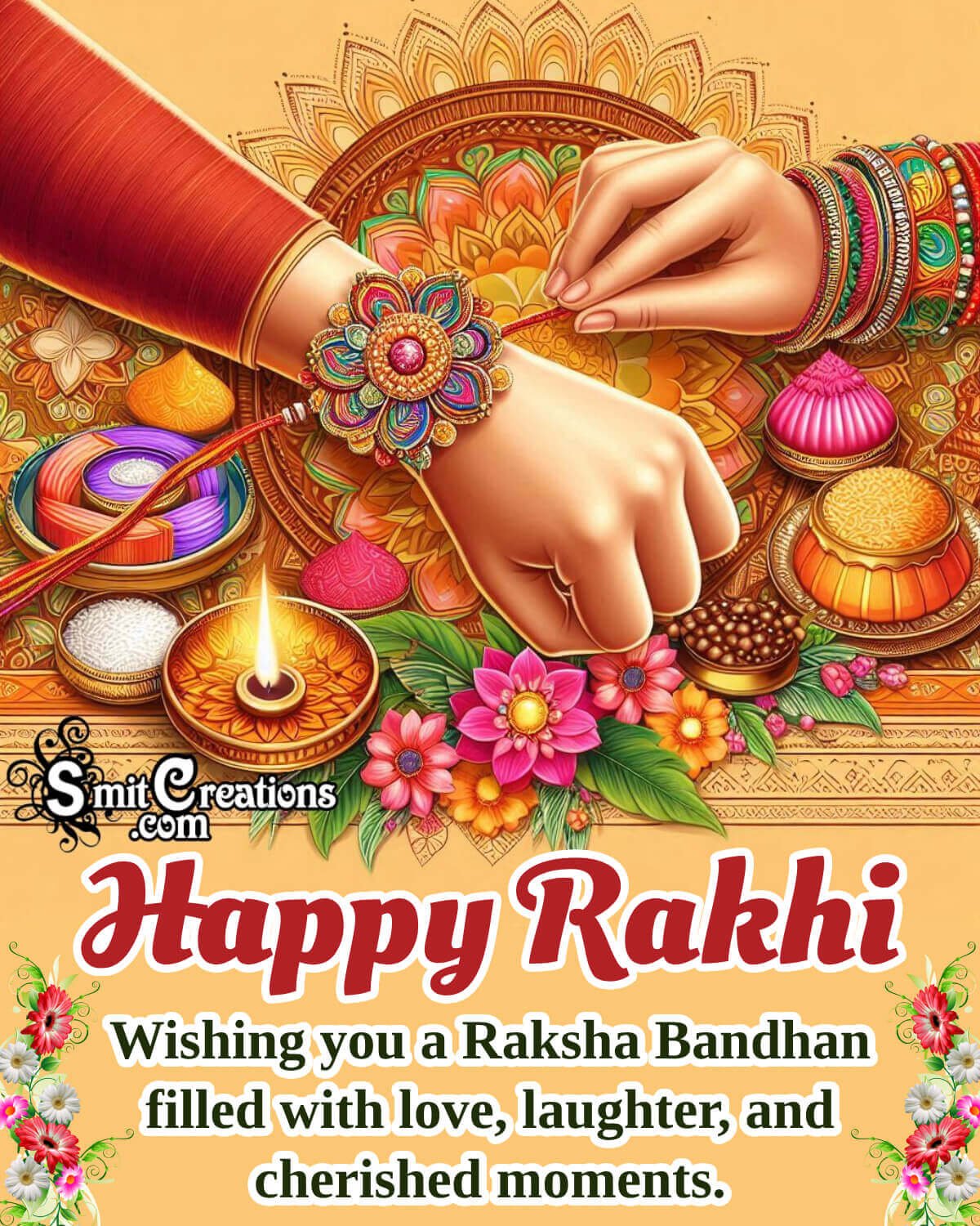 Happy Rakhi Wishing Photo