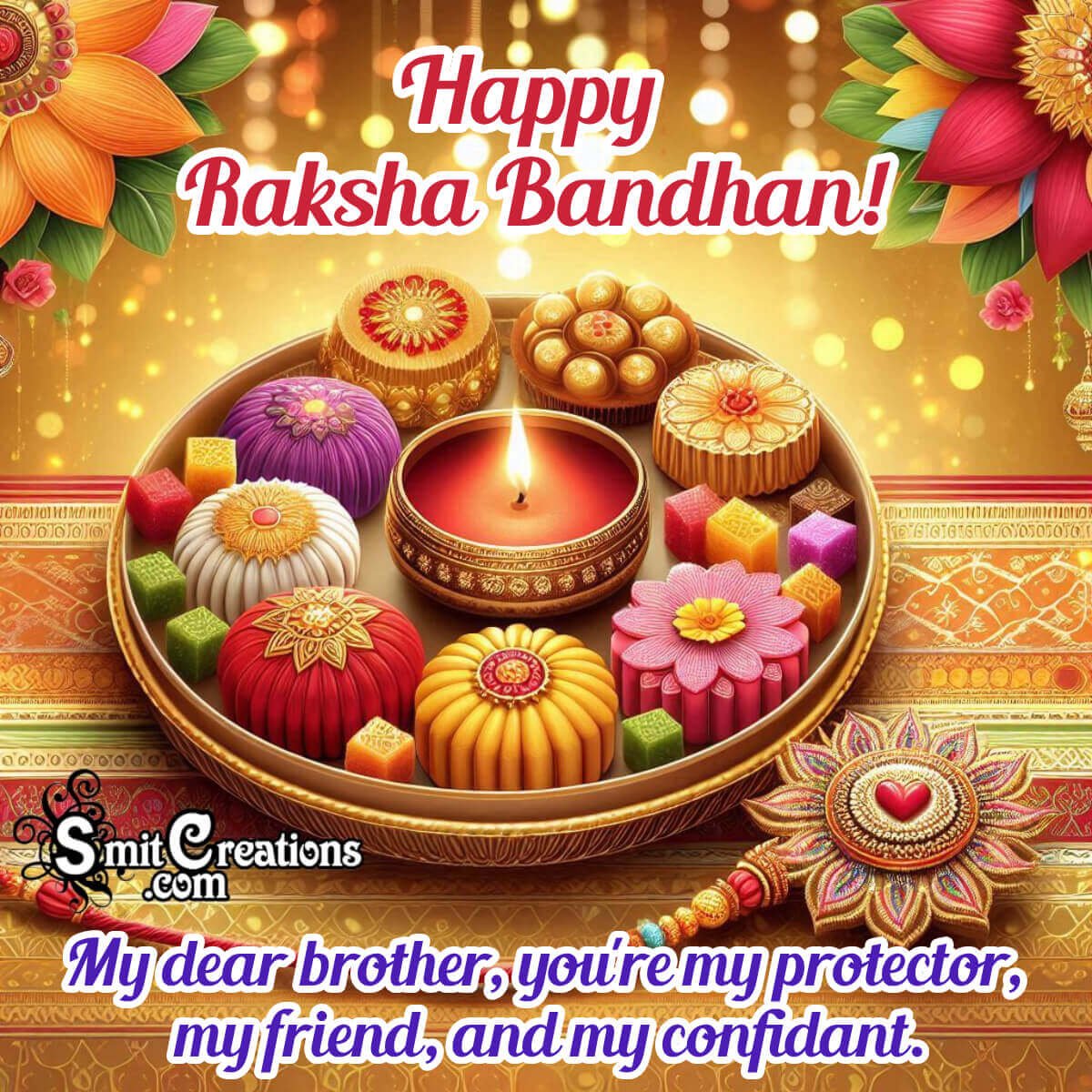 Happy Raksha Bandhan Wish Image