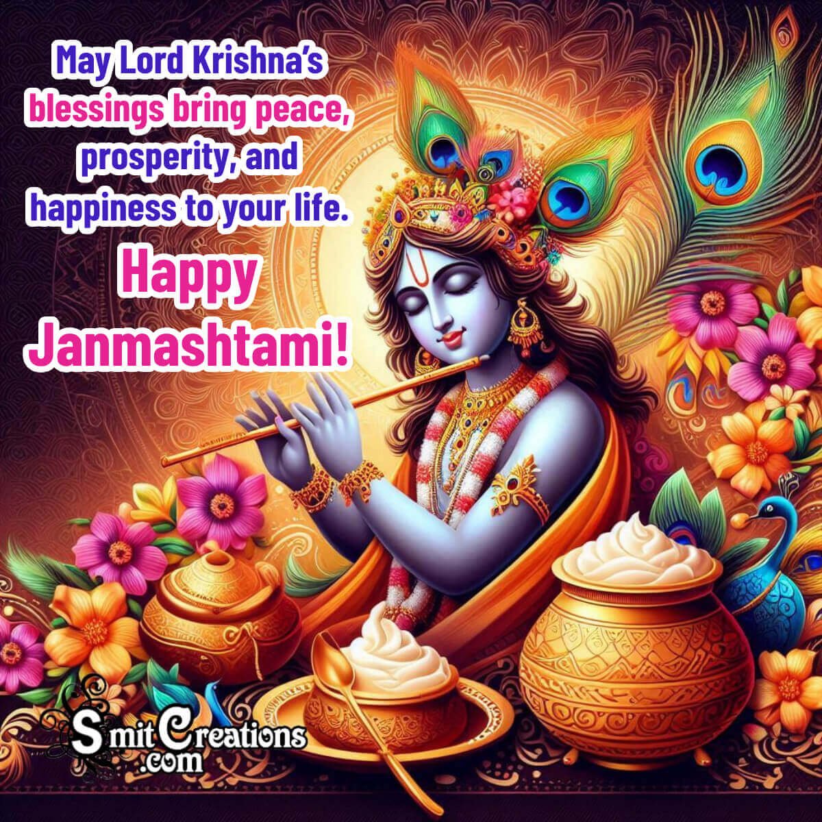 Krishna Janmashtami Greeting Photo