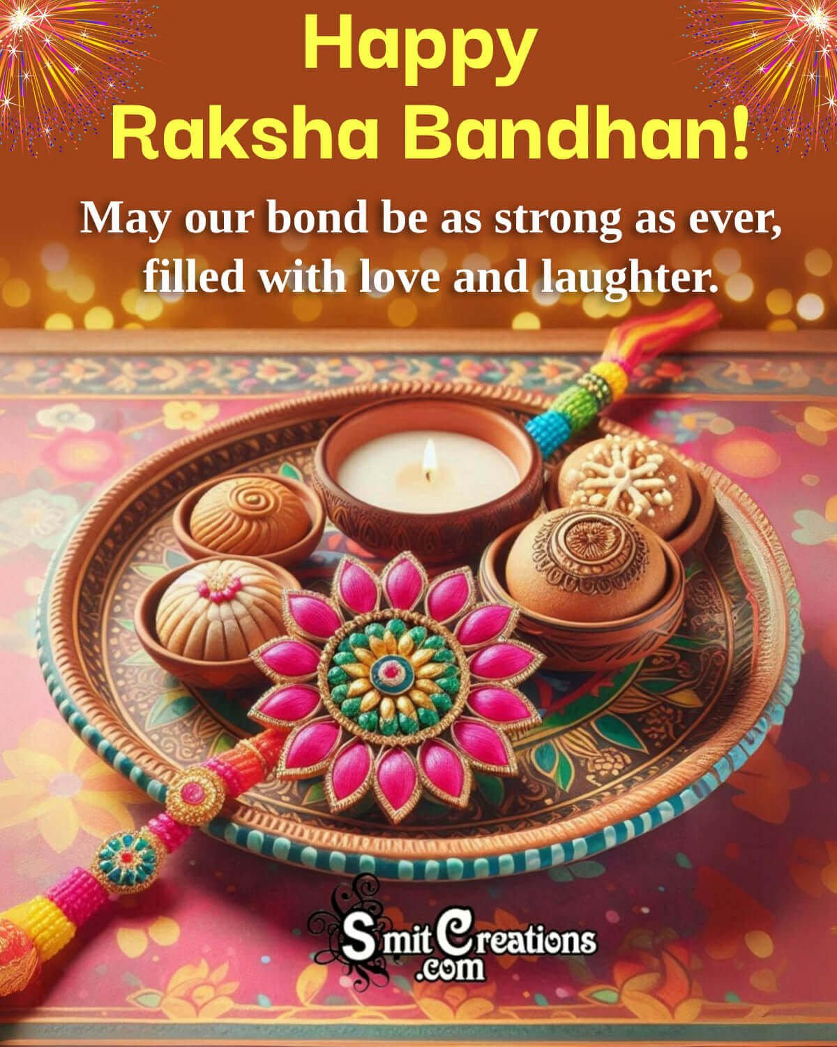 Raksha Bandhan Message Photo