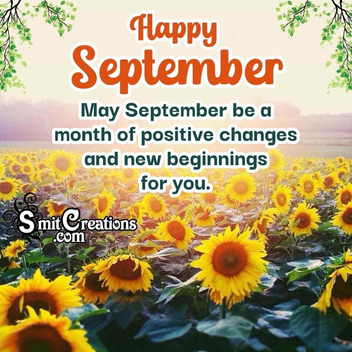 September Message Pic