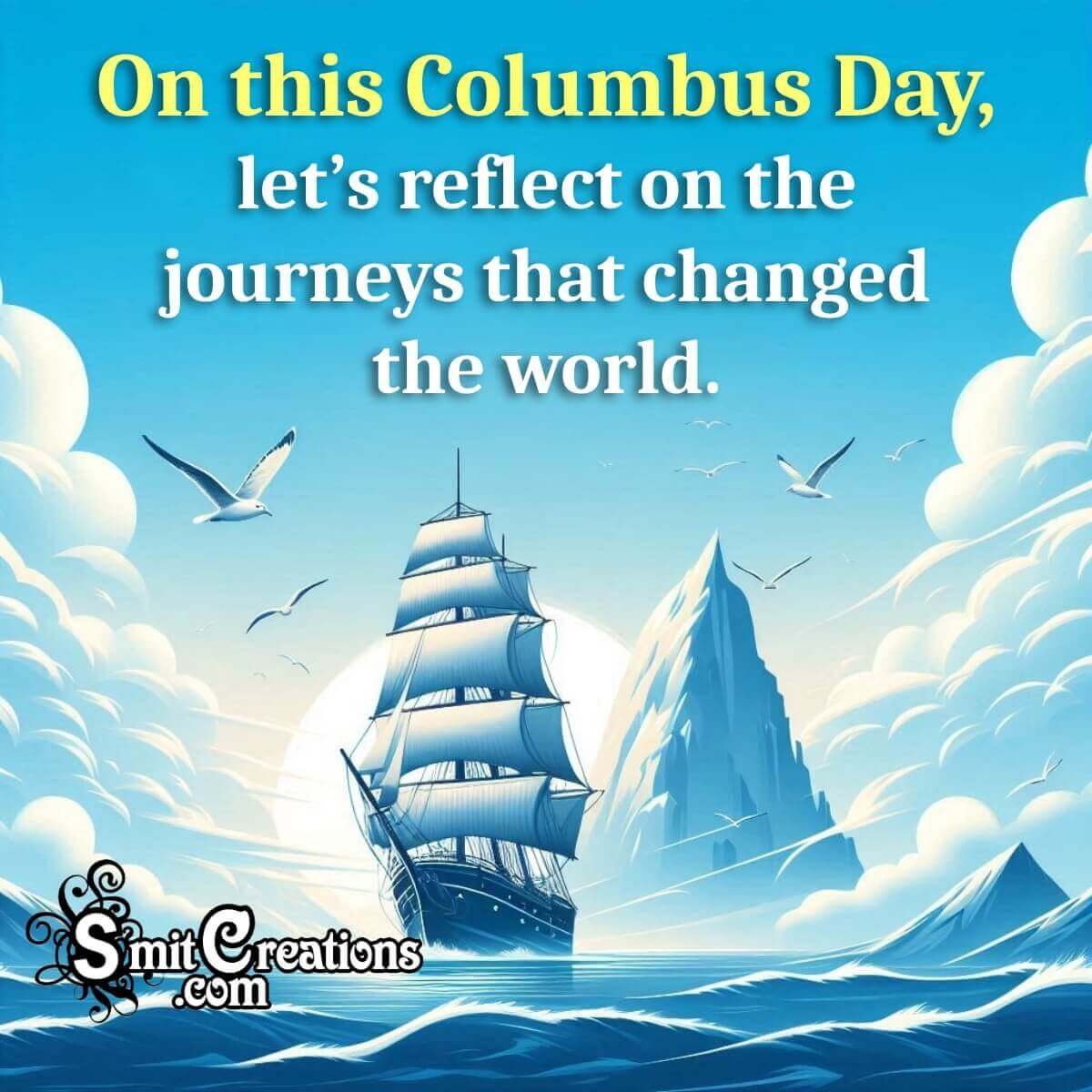 Columbus Day Status Photo