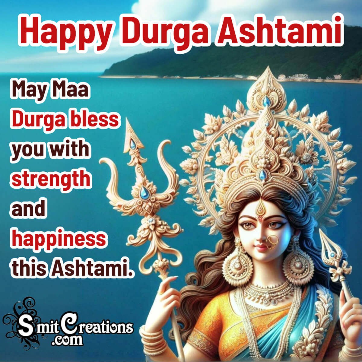 Durga Ashtami Message Photo