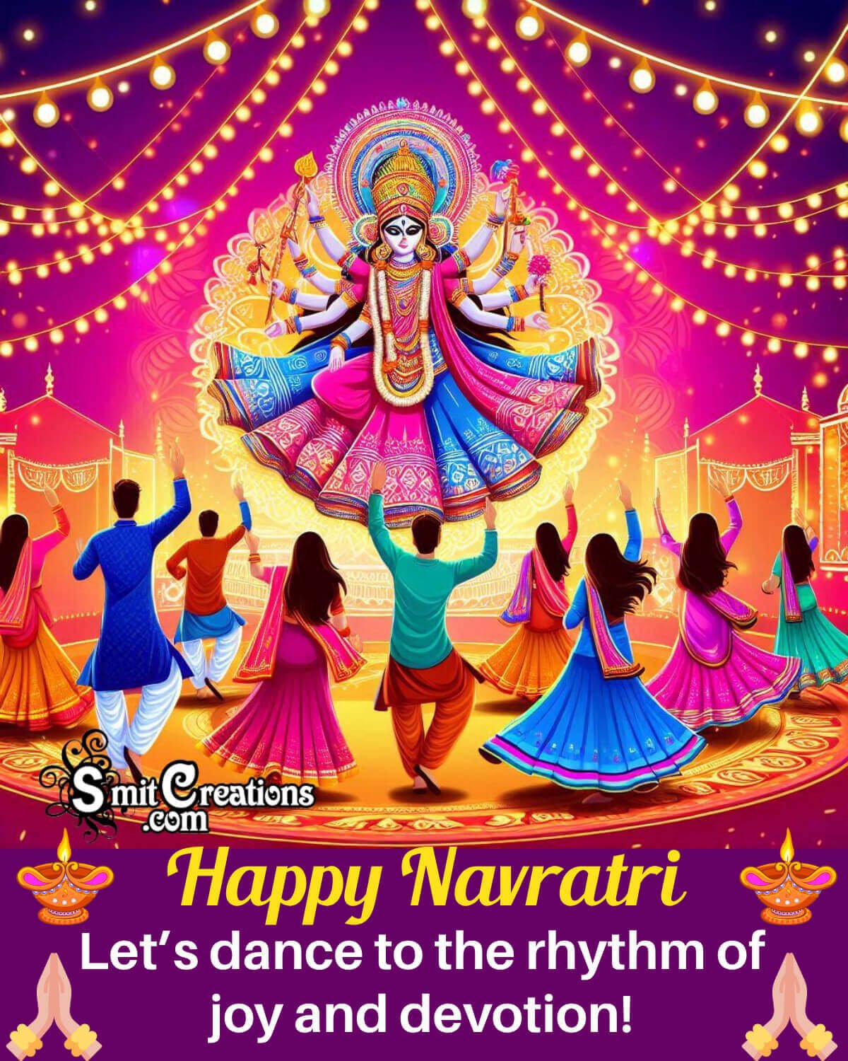 Happy Navratri Message Pic