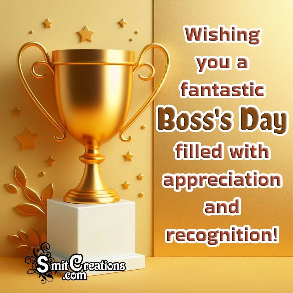 Wishing You A Fantastic Boss's Day Picture