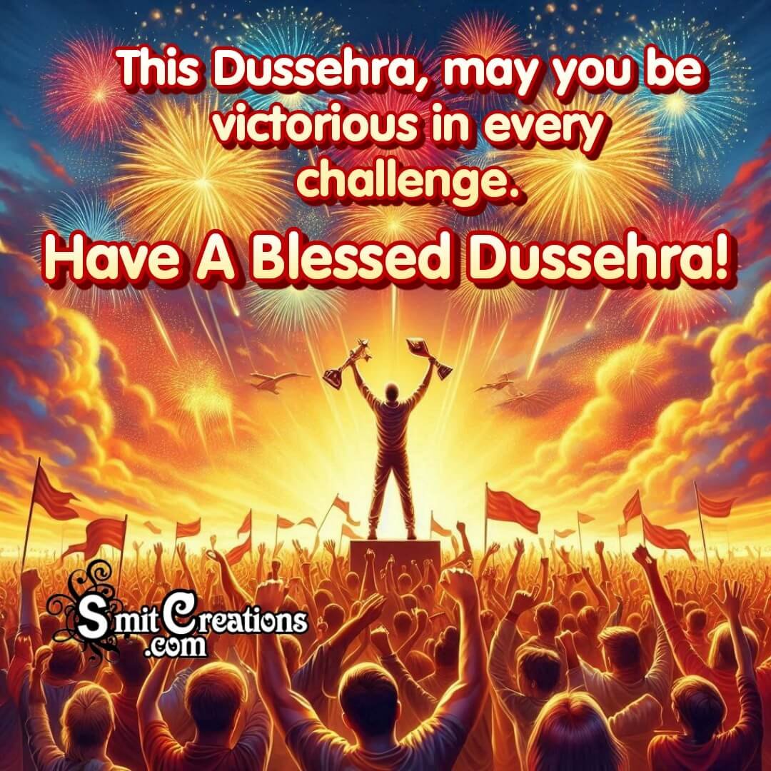 Blessed Dussehra Wish Image