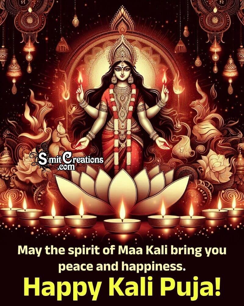 Happy Kali Puja Message Pic