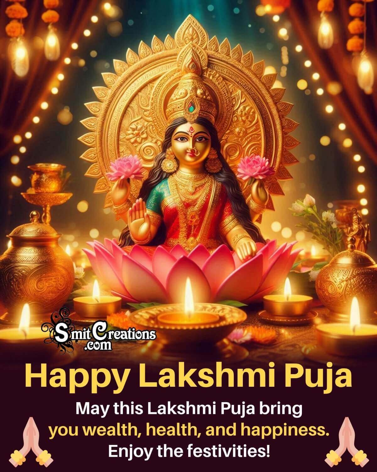 Happy Lakshmi Puja Wish Pic