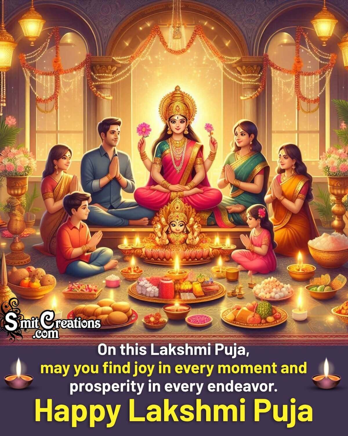 Lakshmi Puja Message Picture