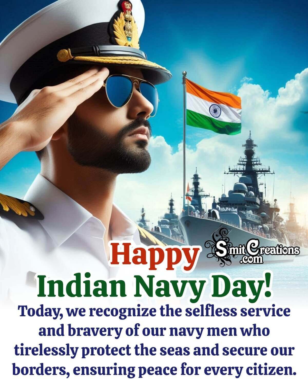 Indian Navy Day Greeting Photo