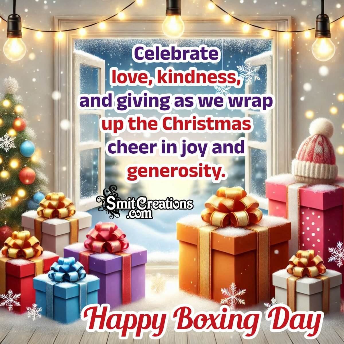 Boxing Day Message Image