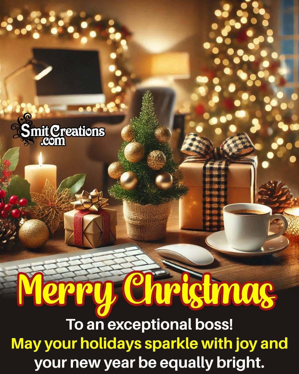 Christmas Wishes For Boss & Colleagues