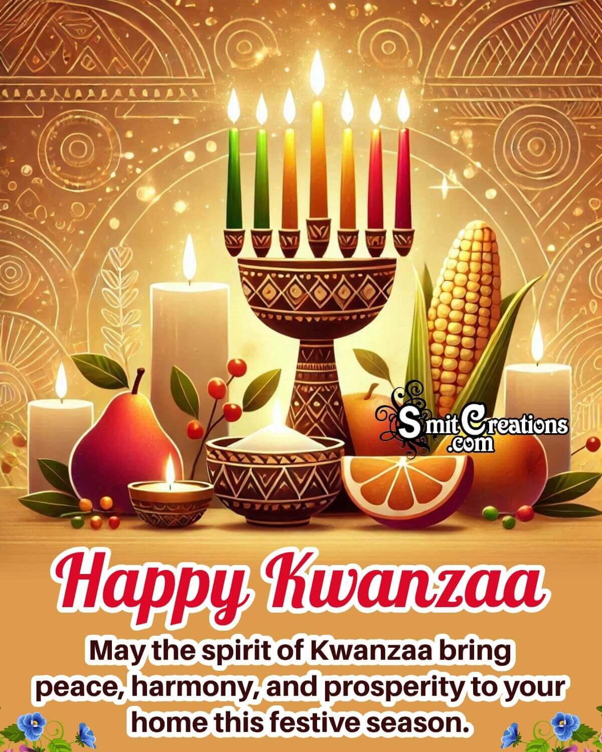 Happy Kwanzaa Message Pic