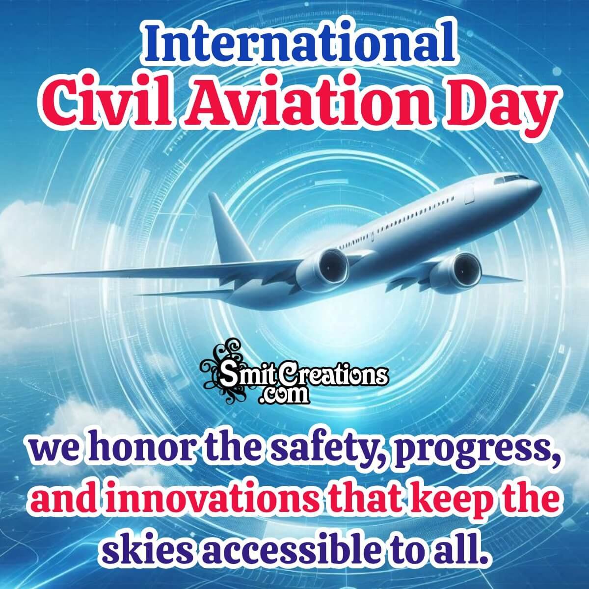 International Civil Aviation Day Status Image