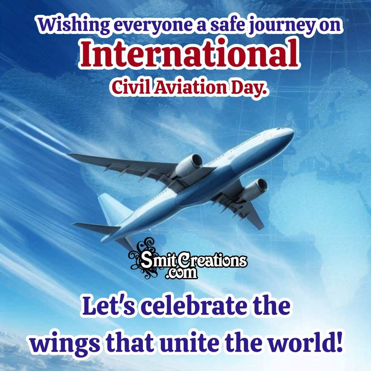 International Civil Aviation Day Wish Photo