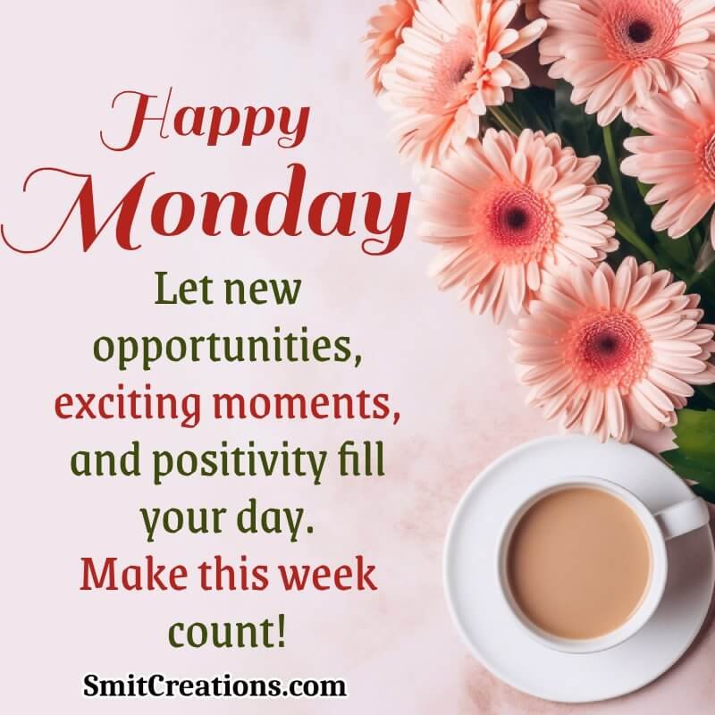 Happy Monday Wish Image