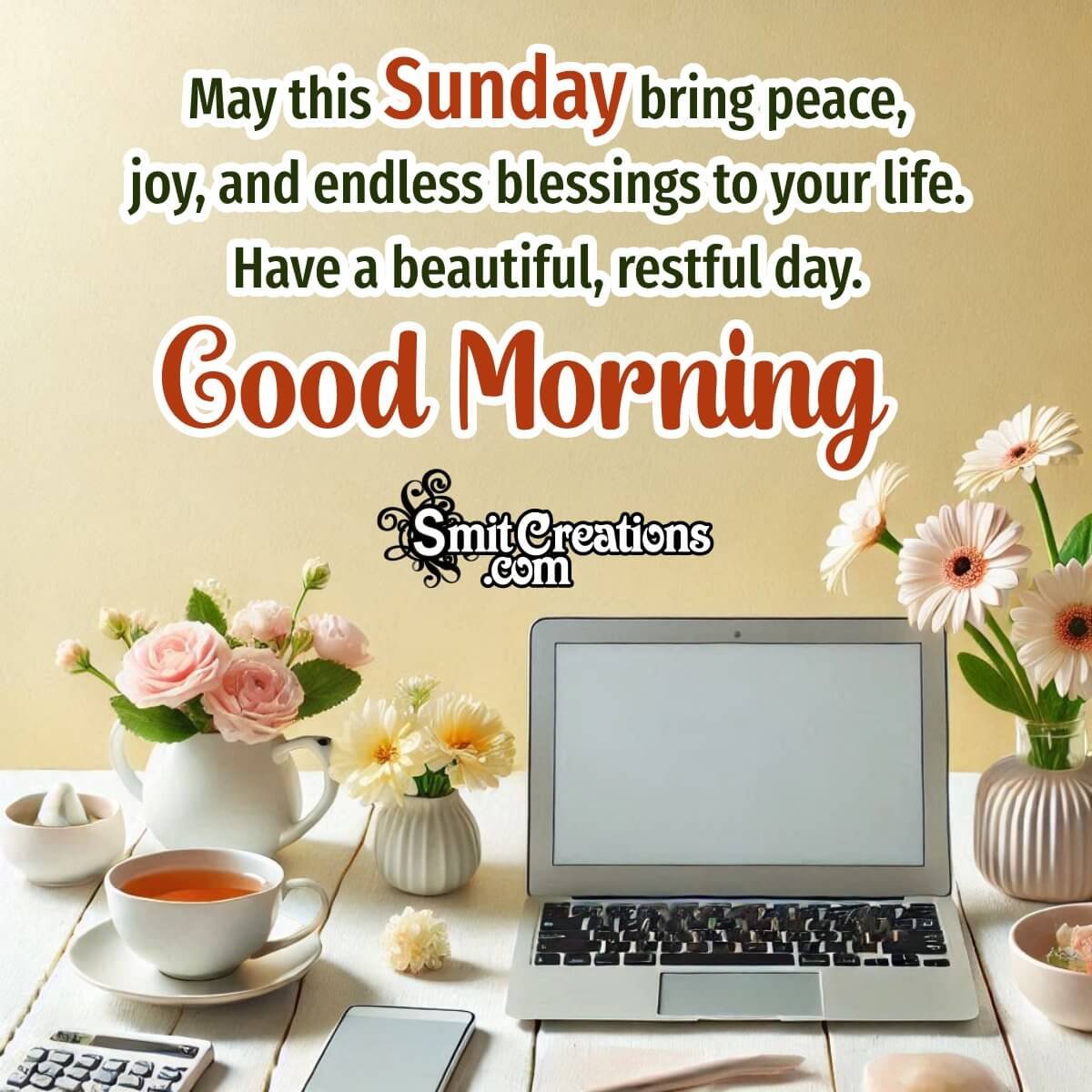 Happy Sunday Blessing Photo