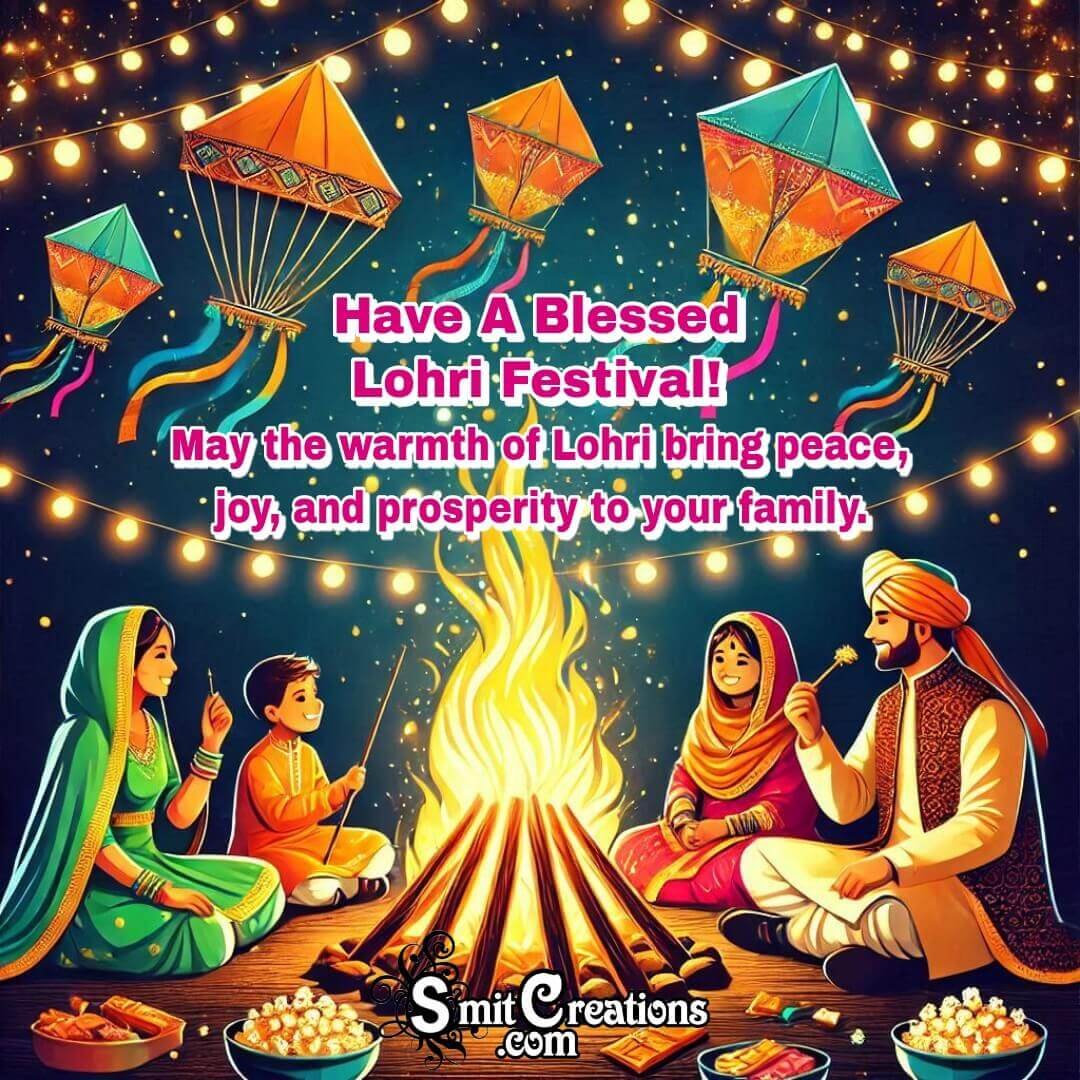 Lohri Wishes For Family