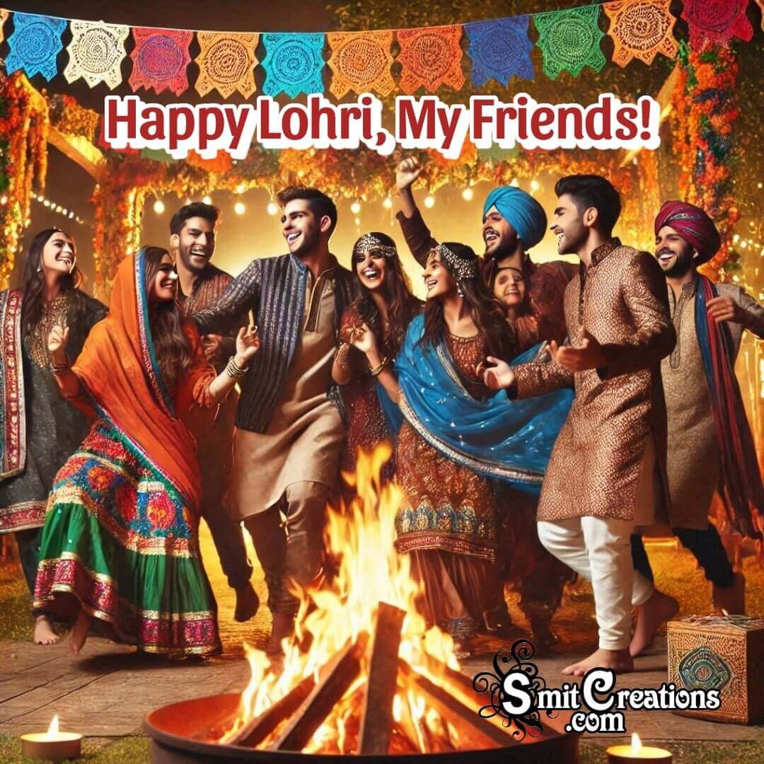 Lohri Wishes For Friends