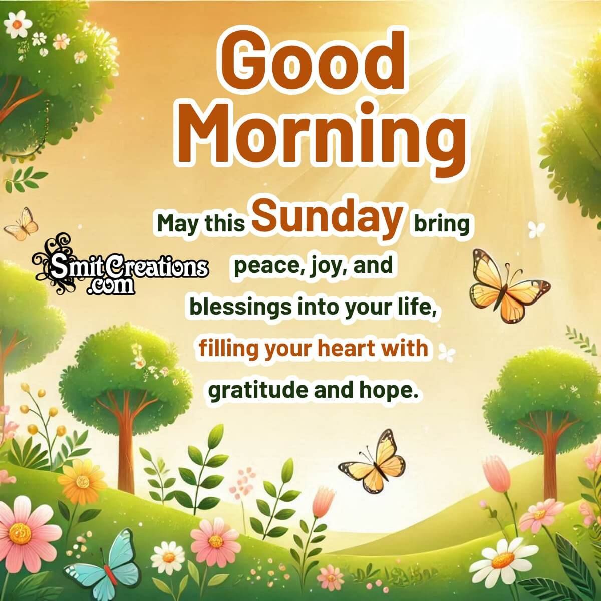 Lovely Happy Sunday Wish