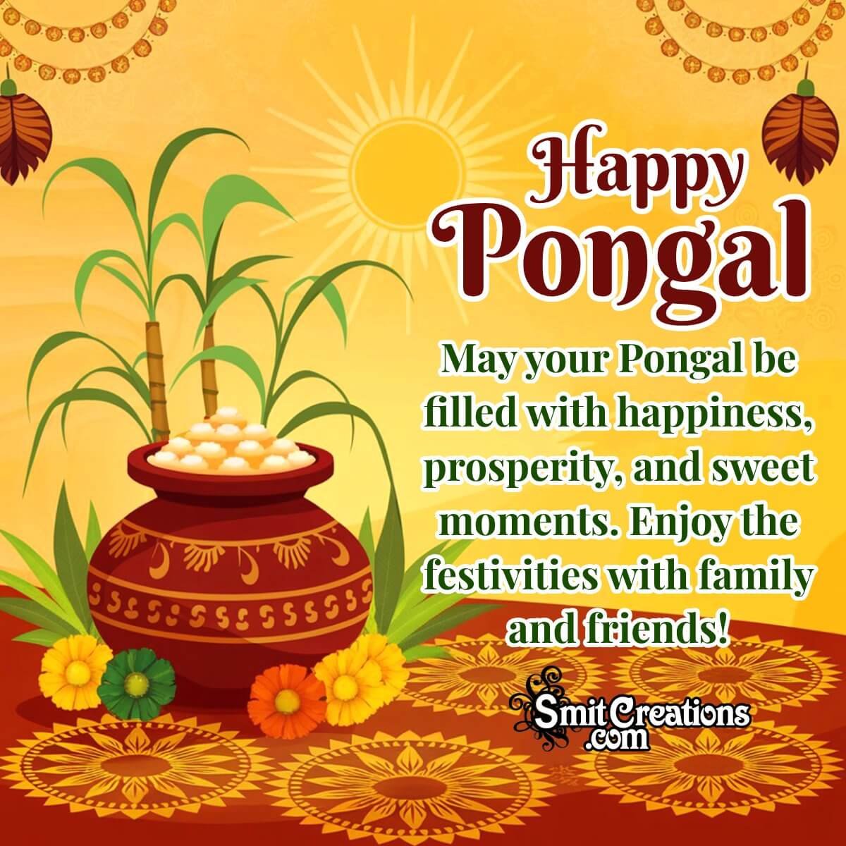 Pongal Wishes For Friends