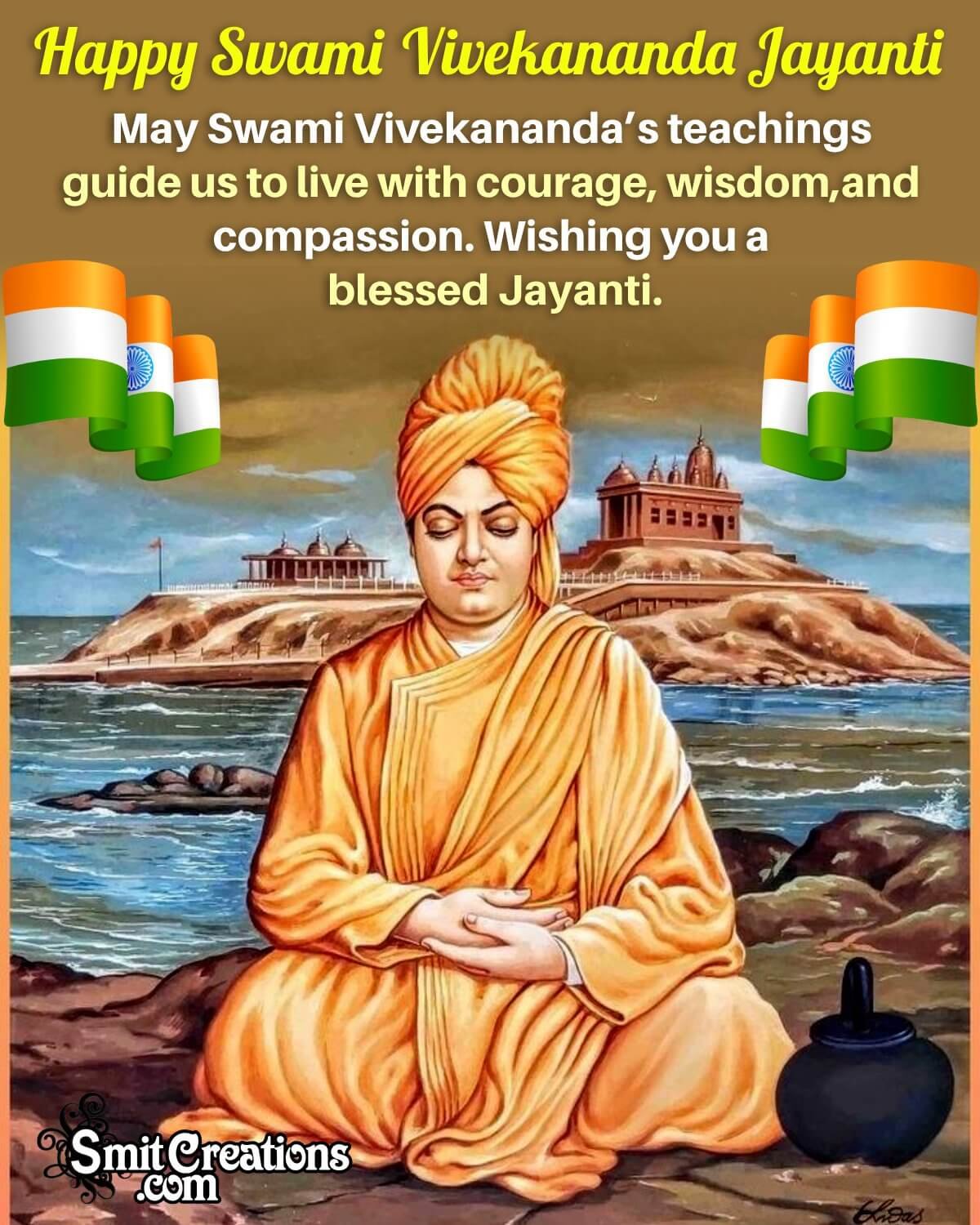 Swami Vivekananda Jayanti Greeting Best Pic