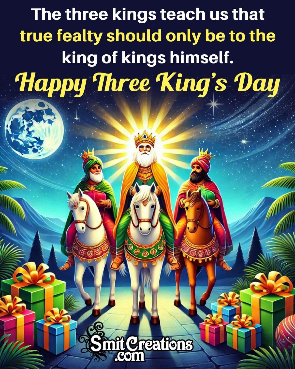 Three Kings Day Greeting Pic