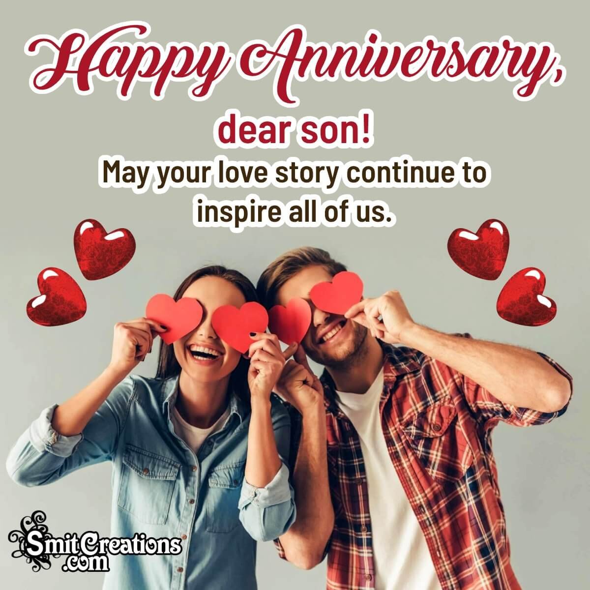 Wedding Anniversary Wishes For Son