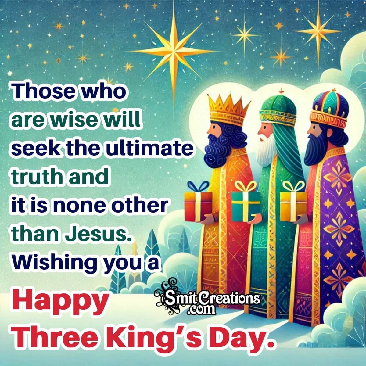 Wonderful Three Kings Day Status Pic