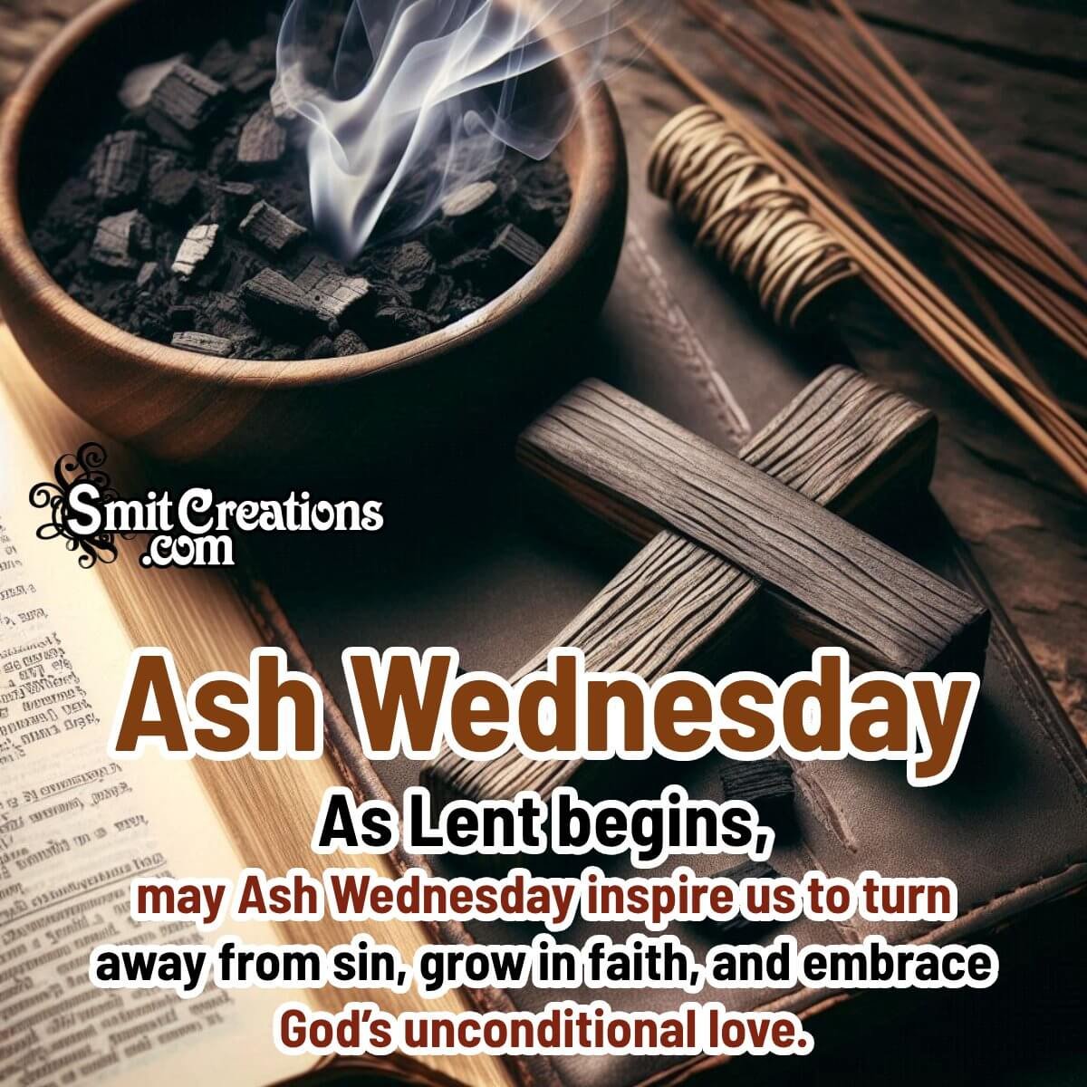 Ash Wednesday Wish Pic