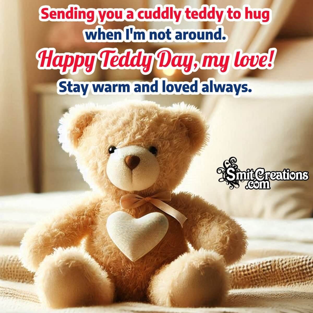 Best Happy Teddy Day Message Picture