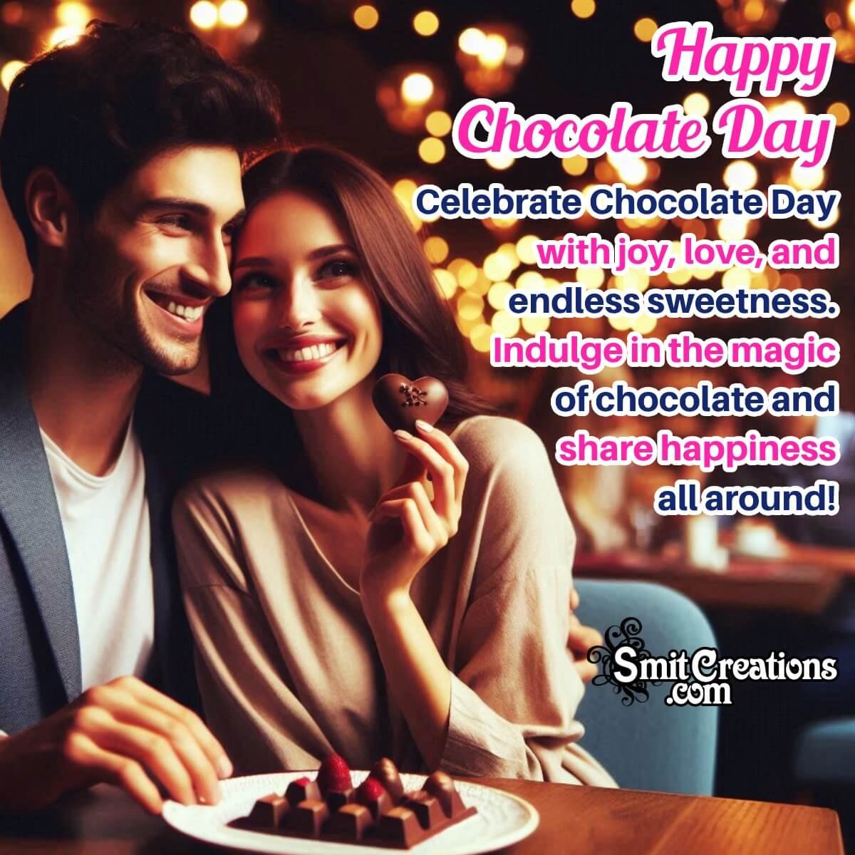 Happy Chocolate Day Best Message Image