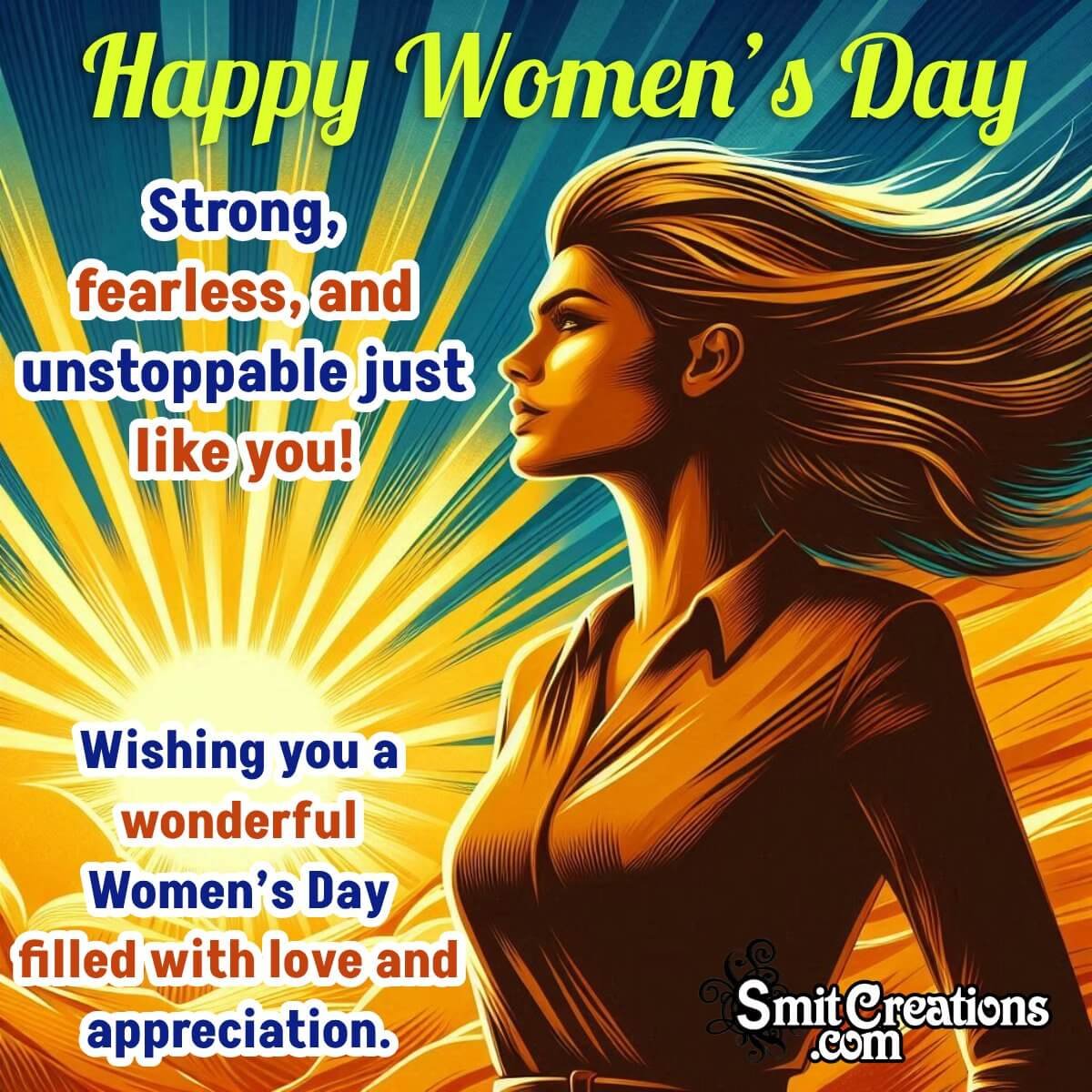 Happy Women’s Day Wish Image