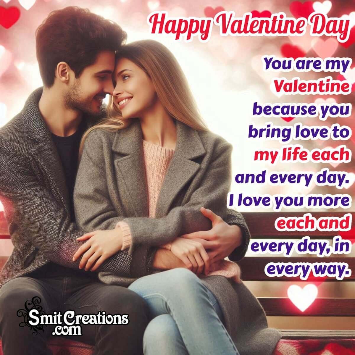 Lovely Happy Valentine Day Wish Pic