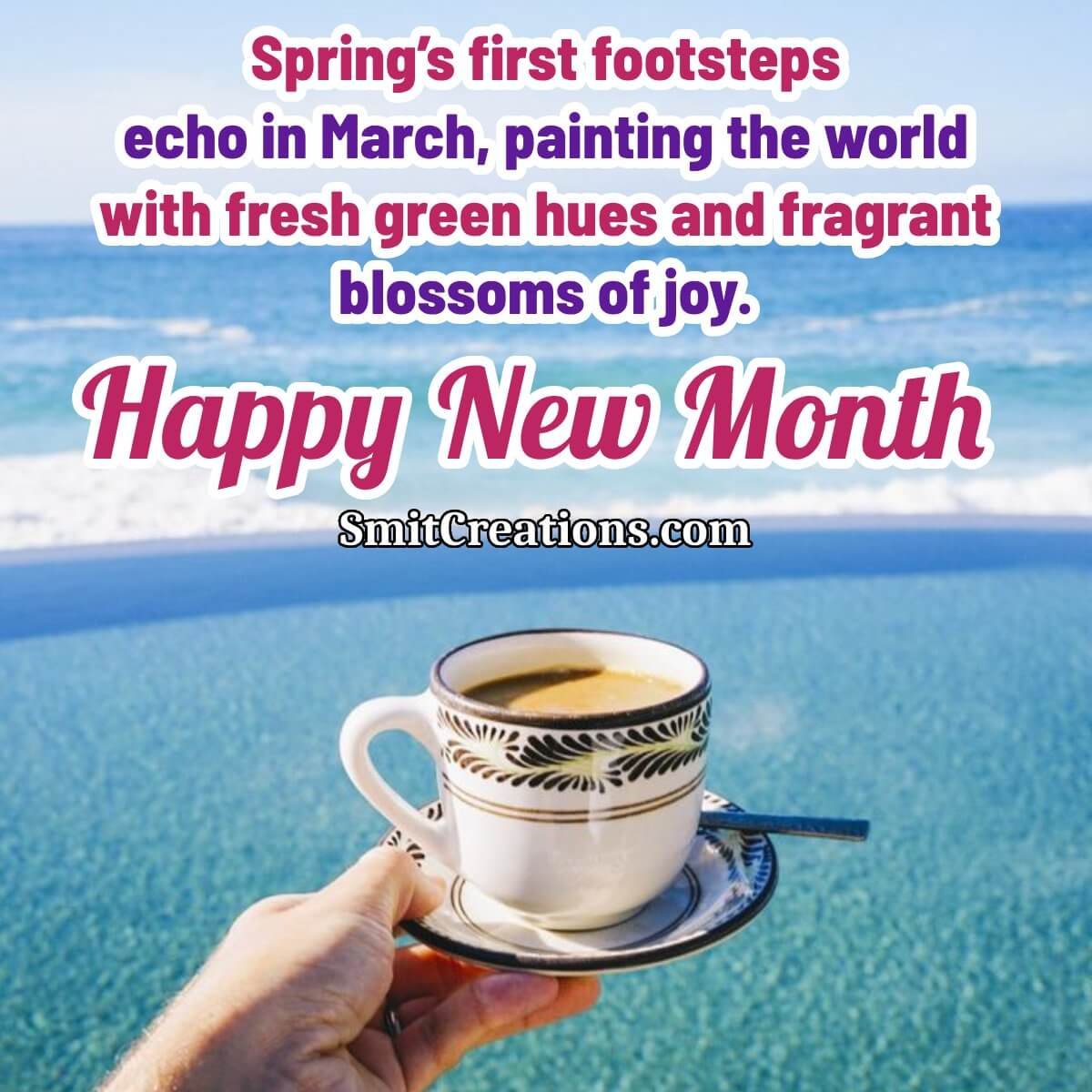 March Month Wish Image