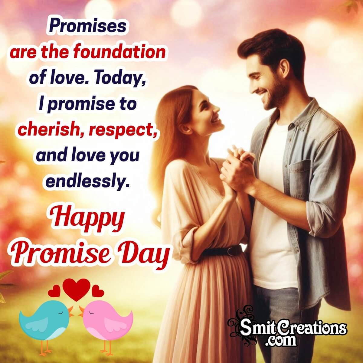 Wonderful Happy Promise Day Status Picture